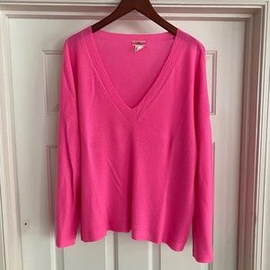 Jcrew 100% Cashmere Tunic Sweater XL